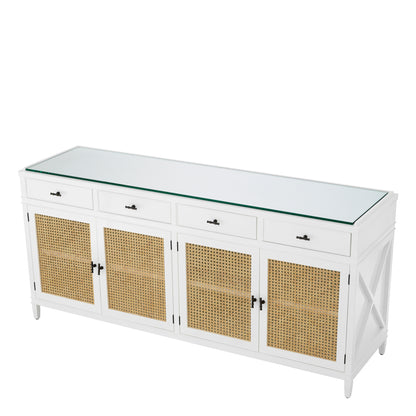 Dresser Bahamas piano white finish