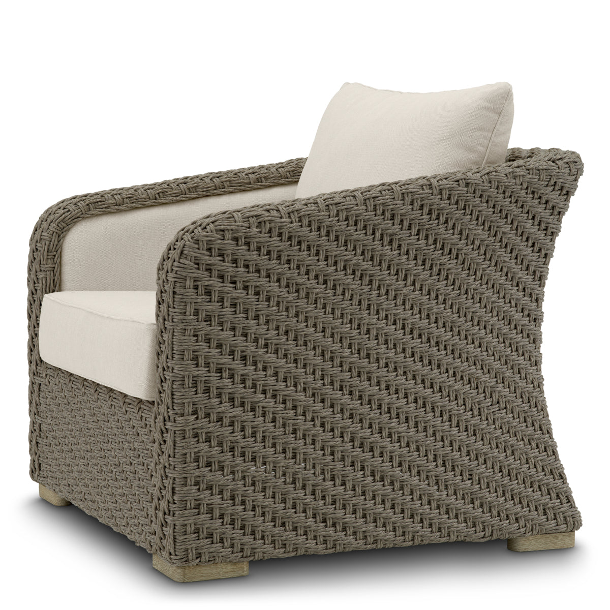 Outdoor Chair Bryson faux woven rattan viola sand