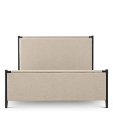 Bed Frame Bellingham black finish renato ecru
