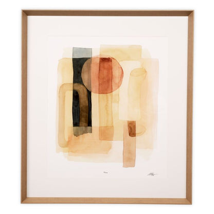 Print Sand Shaped by Grace Popp set of 2 Eichholtz