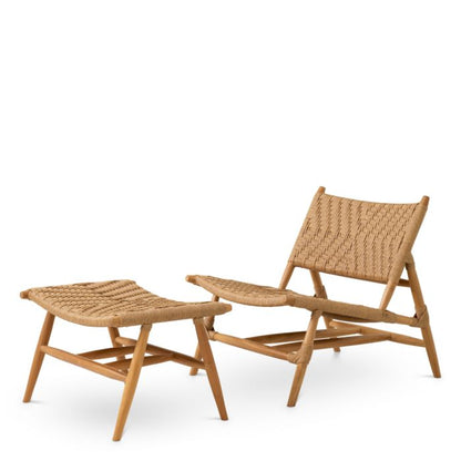 Outdoor Chair Foot Stool Laroc Eichholtz