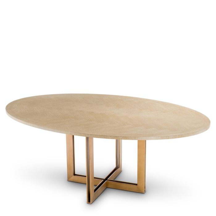 Dining Table Melchior oval Eichholtz