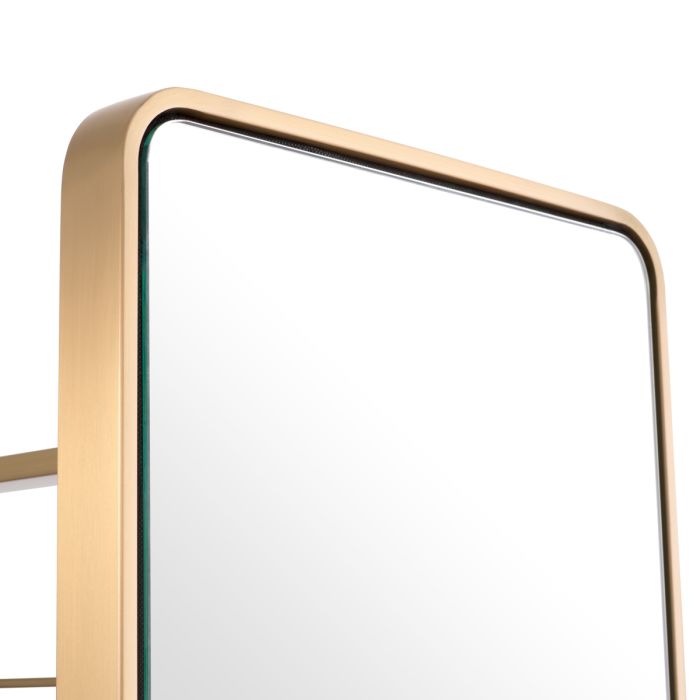 Floor Mirror Novo with coatrack Eichholtz
