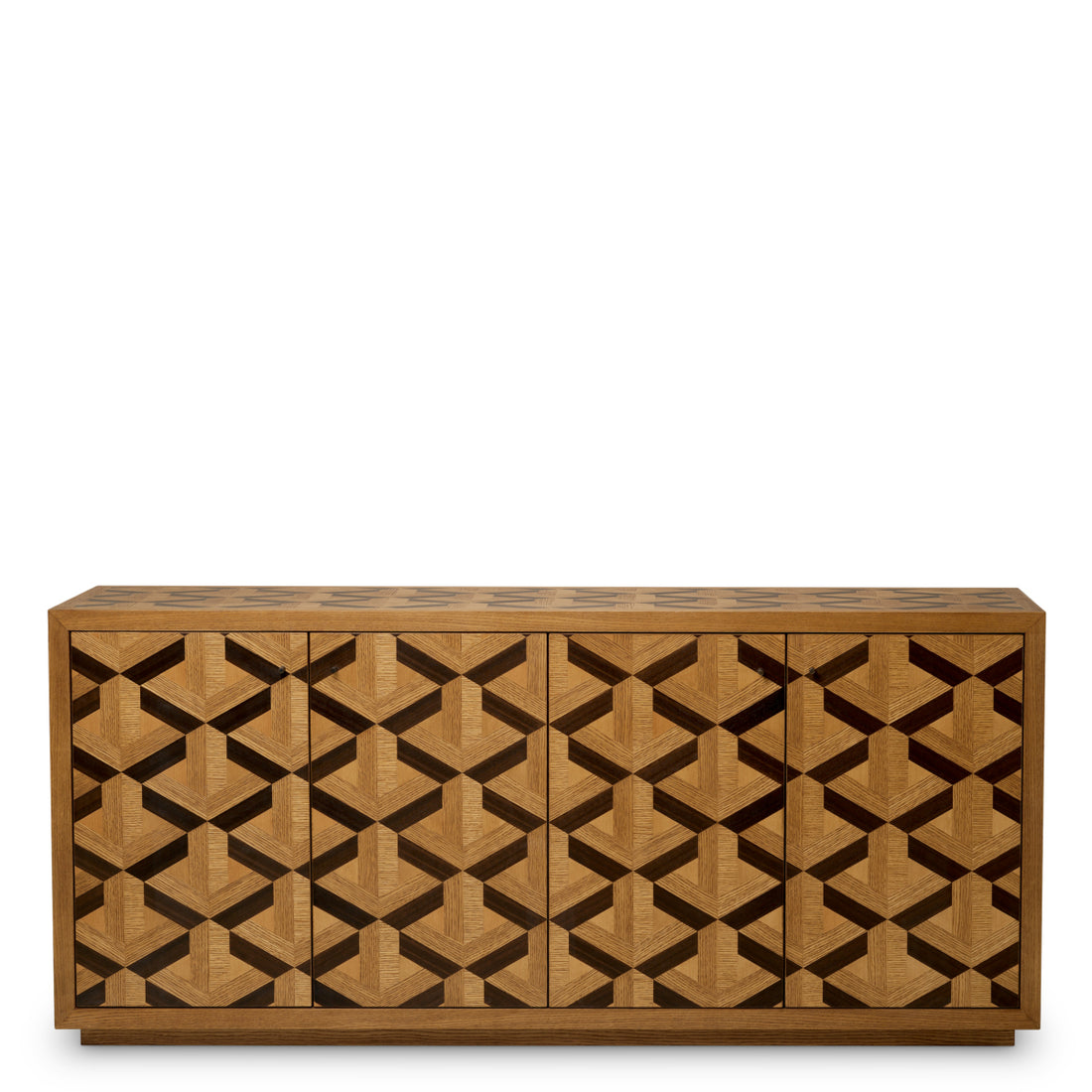 Dresser Rubicon oak veneer