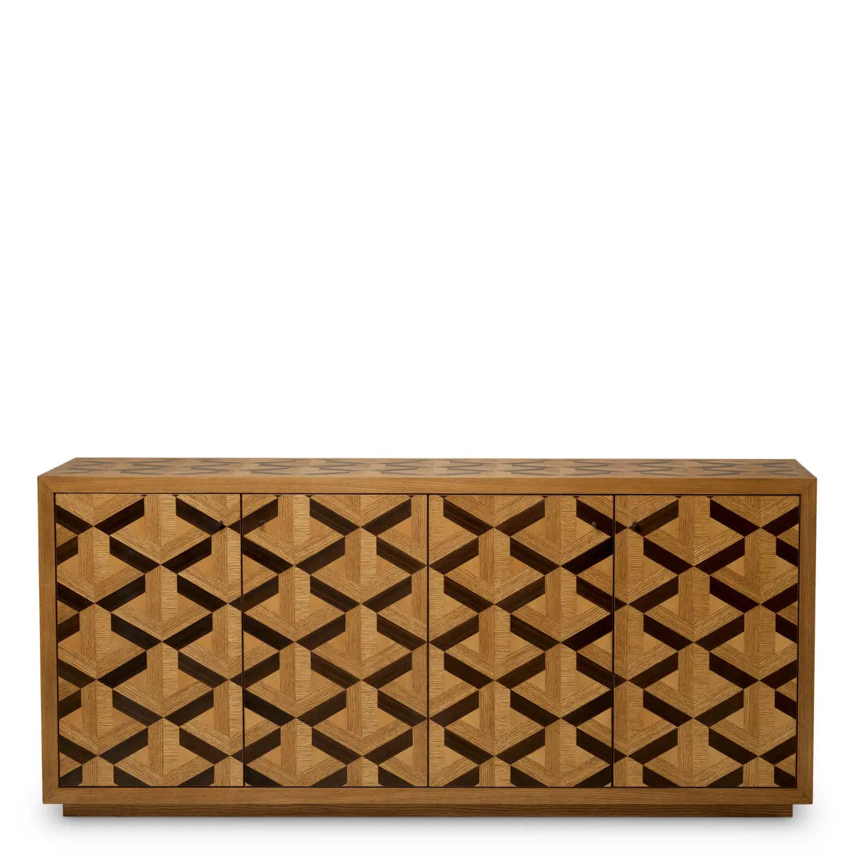 Dresser Rubicon oak veneer