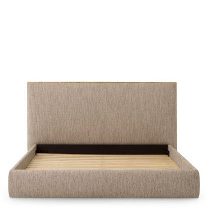 Bed Frame Ashford beckett beige 160 x 200 cm