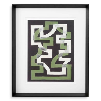 Print Window Trellis by Michael Willett set of 2 Eichholtz