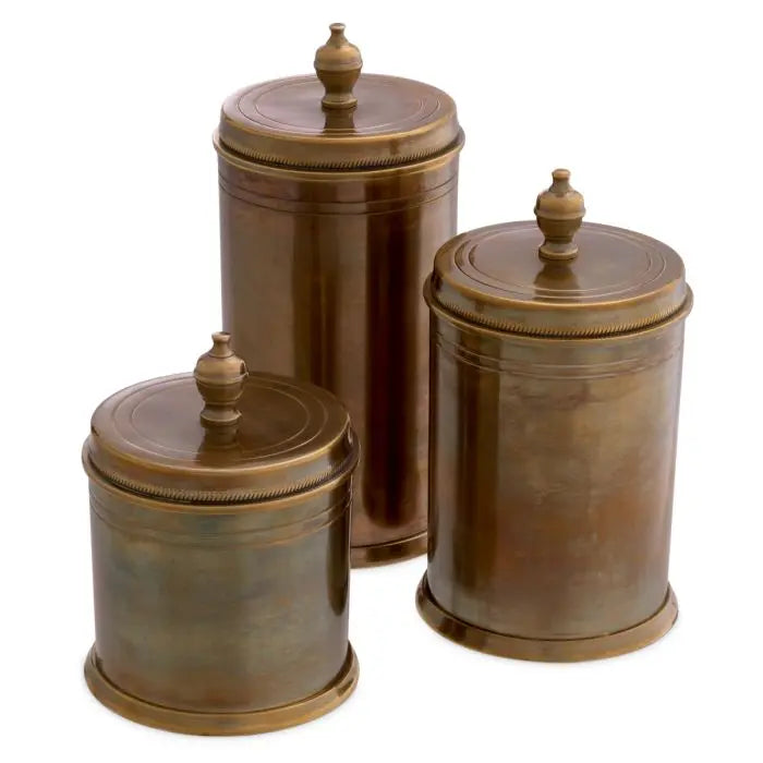 Box Gaston  Set Of 3 Eichholtz