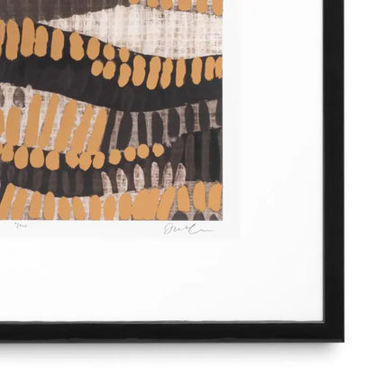 Print Metallic Undulation by June Erica Vess set 2 Eichholtz
