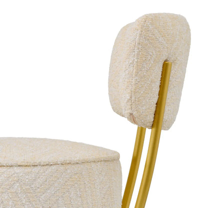 Counter Stool Carleton with back Eichholtz