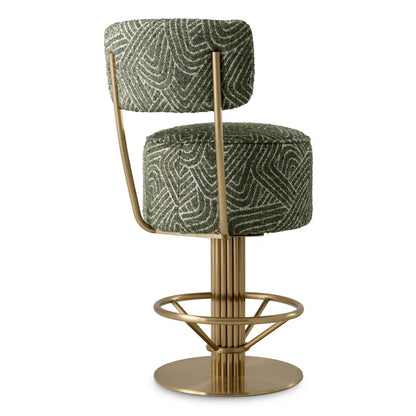 Counter Stool Carleton with back Eichholtz