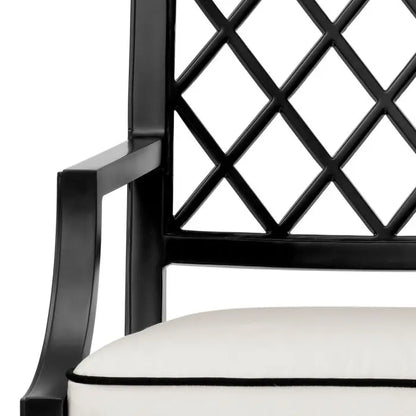 Outdoor Dining Chair Paladium with arm Eichholtz
