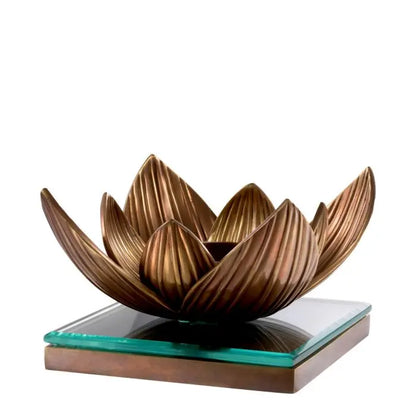 Tealight Holder Lotus Eichholtz