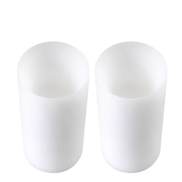 Artificial Candle deep ø 10 x H. 21 cm set of 2 Eichholtz