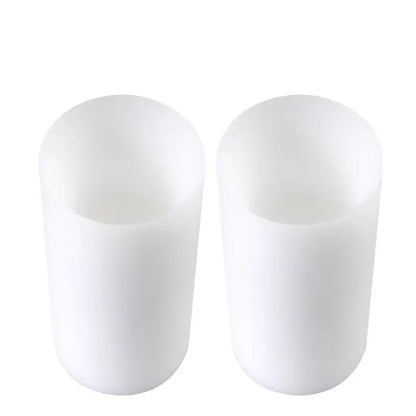 Artificial Candle deep ø 10 x H. 21 cm set of 2 Eichholtz