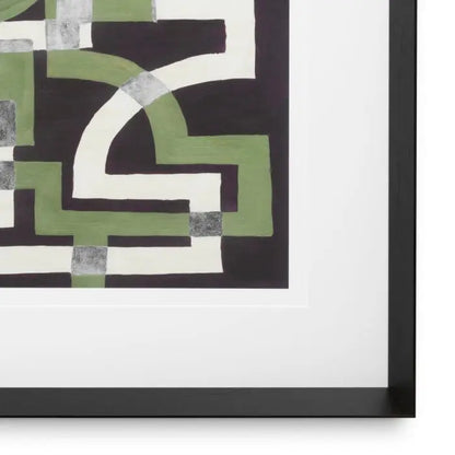 Print Window Trellis by Michael Willett set of 2 Eichholtz