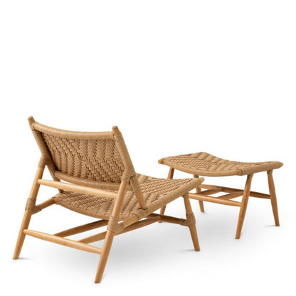 Outdoor Chair Foot Stool Laroc Eichholtz