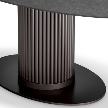 Outdoor Dining Table Volterra Oval Eichholtz
