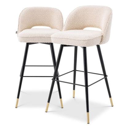 Bar Stool Cliff Set Of 2 Eichholtz