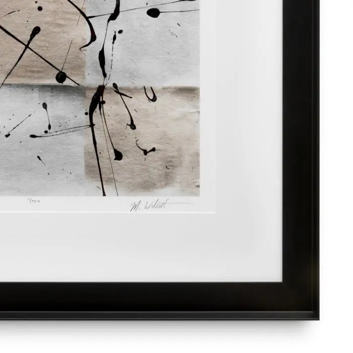 Print Ink Casting by Michael Willett set of 2 Eichholtz
