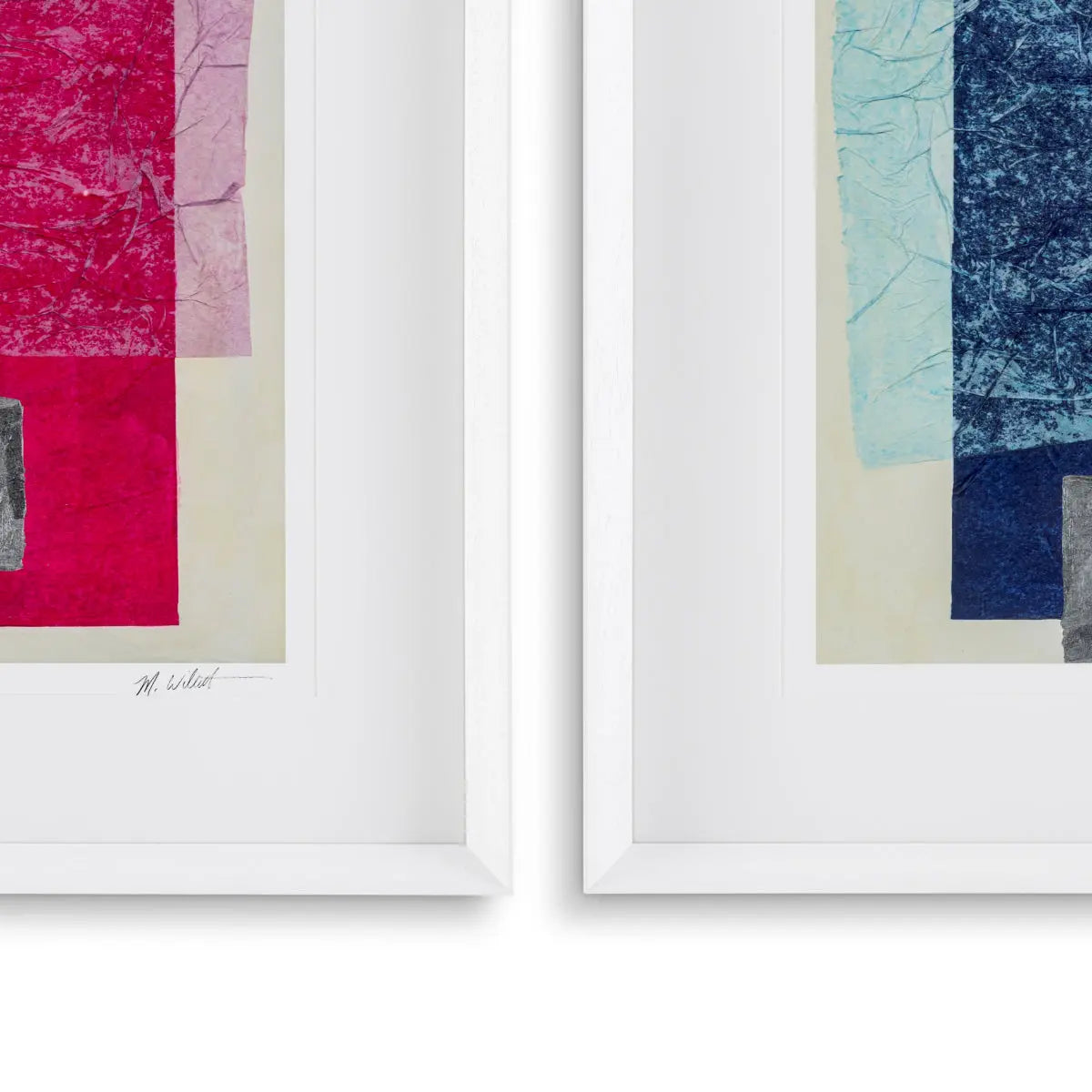 Prints Paper Colorfields by Michael Willett set of Eichholtz