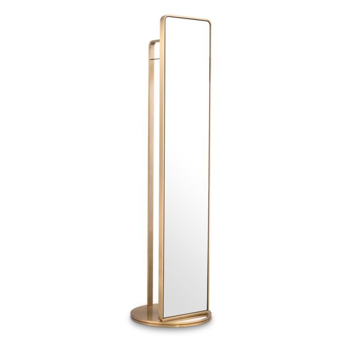 Floor Mirror Novo with coatrack Eichholtz