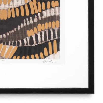Print Metallic Undulation by June Erica Vess set 2 Eichholtz