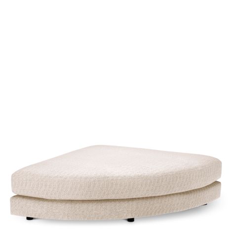 Modular Sofa Lounge Club - Ottoman half round