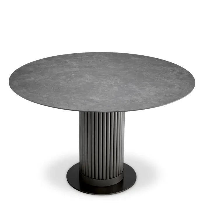 Outdoor Dining Table Volterra Round Eichholtz
