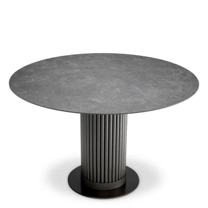 Outdoor Dining Table Volterra Round Eichholtz