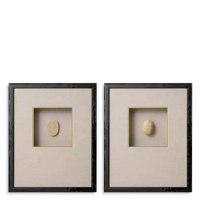 Wall Art Inlay Menes set of 2 Eichholtz