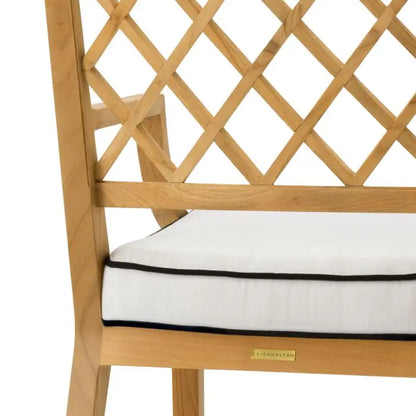 Outdoor Dining Chair Paladium with arm Eichholtz