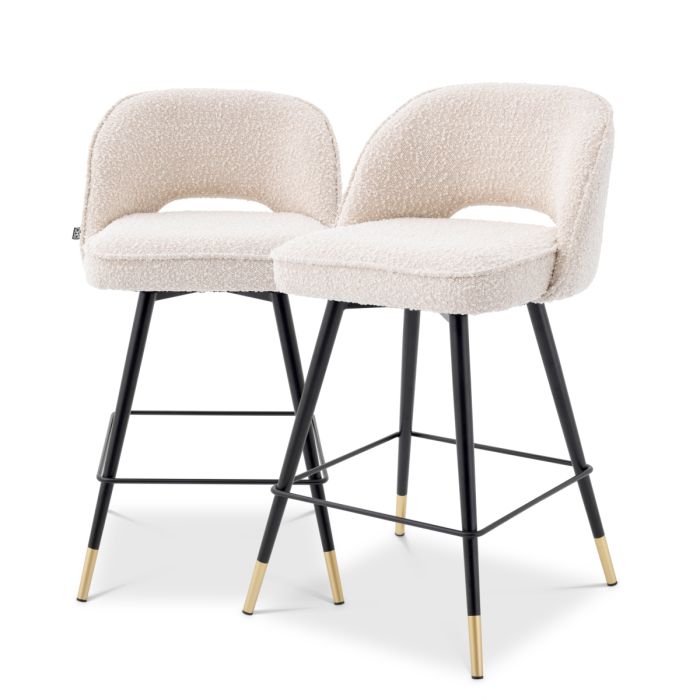 Counter Stool Cliff Set Of 2 Eichholtz