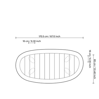 Outdoor Coffee Table Free Form Eichholtz