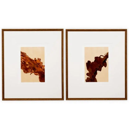 Print Mirage &amp; Rêverie by Bruno Bijaksic set of 2 Eichholtz