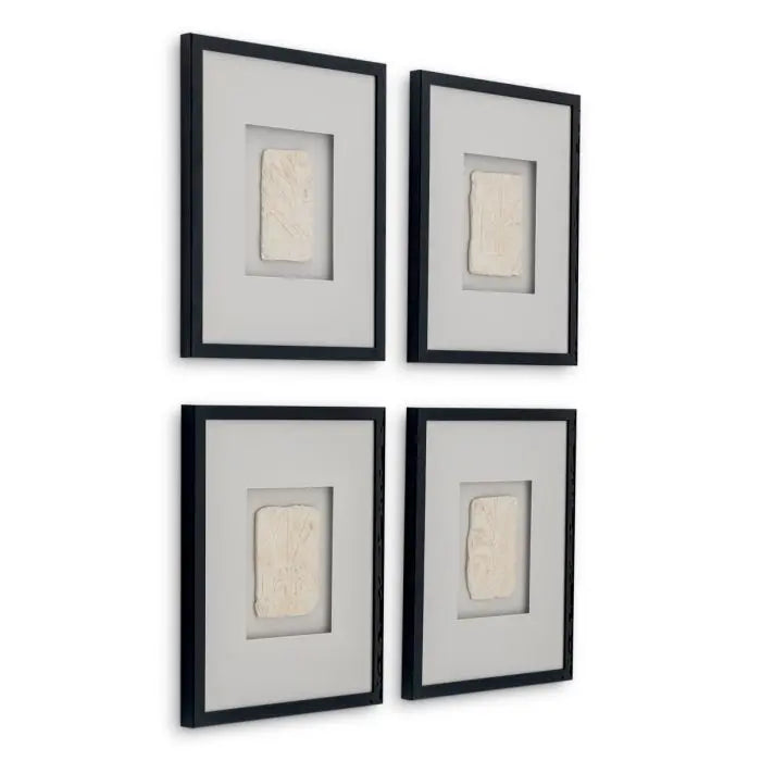 Wall Art Inlay Hatshepsut Set Of 4 Eichholtz