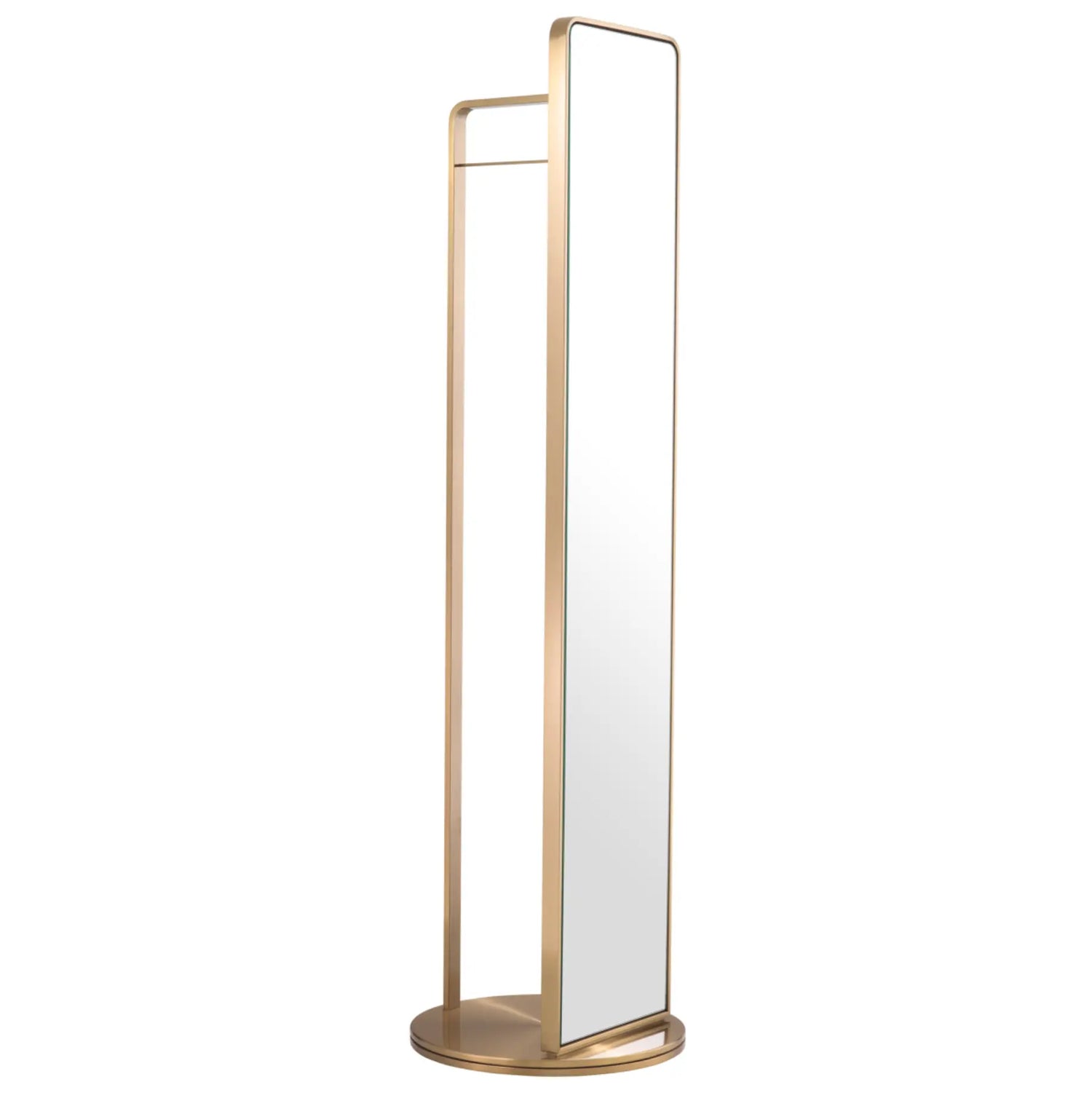 Floor Mirror Novo with coatrack Eichholtz