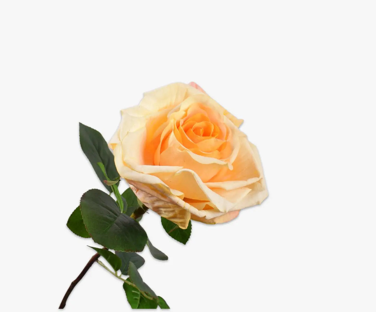 Rose Stem Yellow 68 cm Silk-Ka