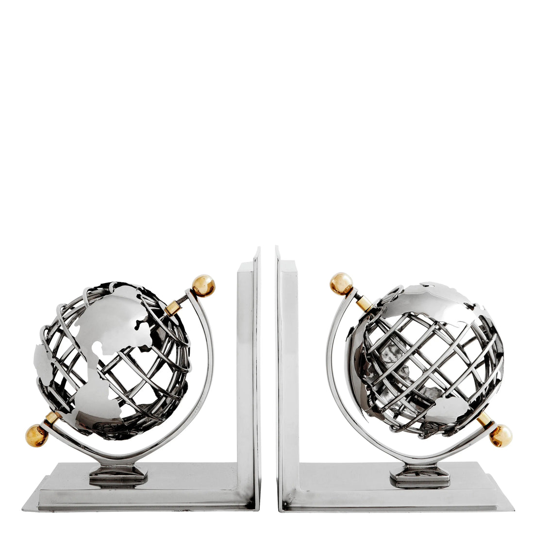 Bookend Globe Set Of 2 Eichholtz