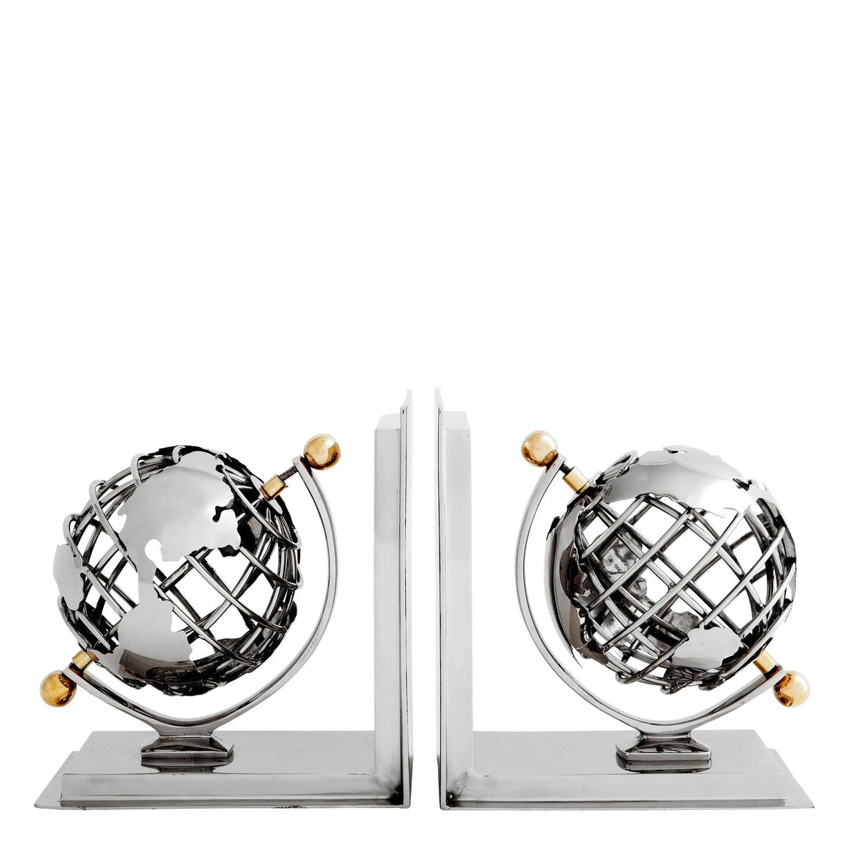 Bookend Globe Set Of 2 Eichholtz
