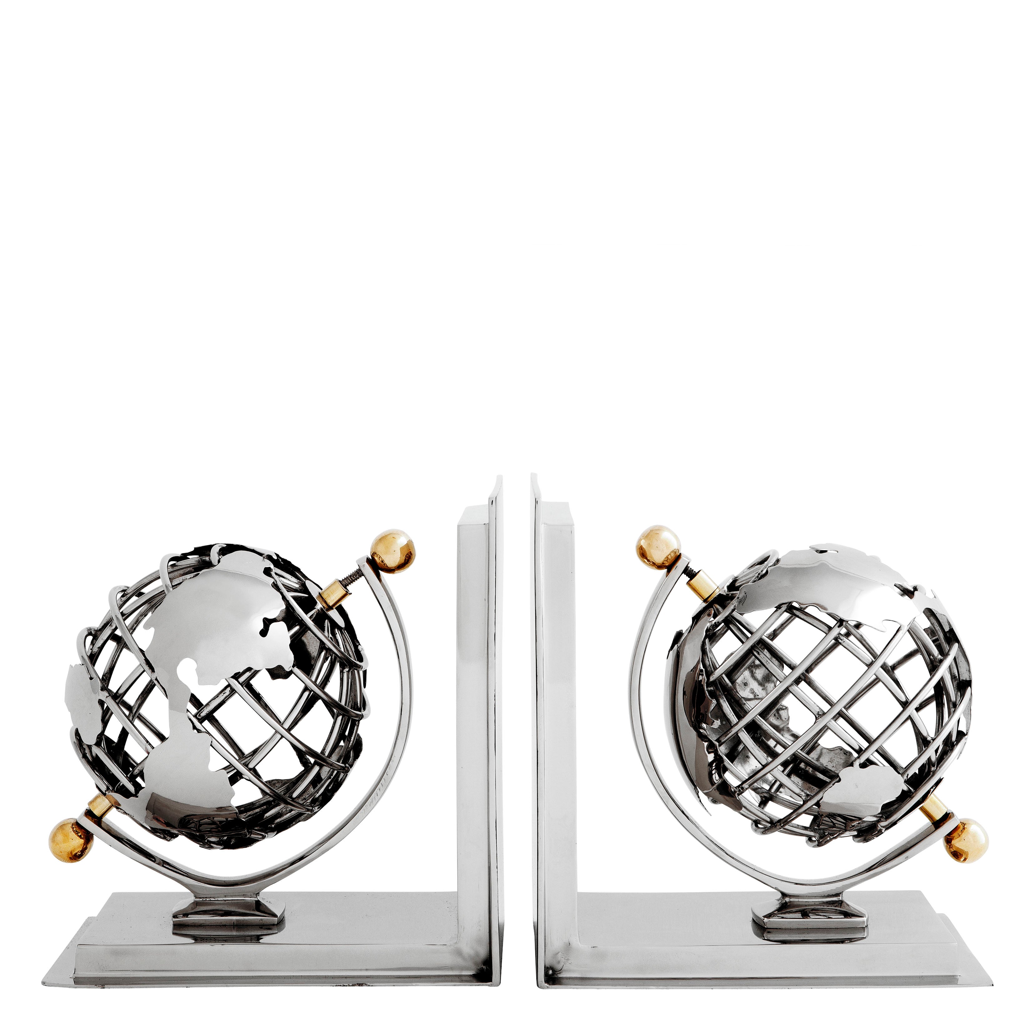 Bookend Globe Set of 2