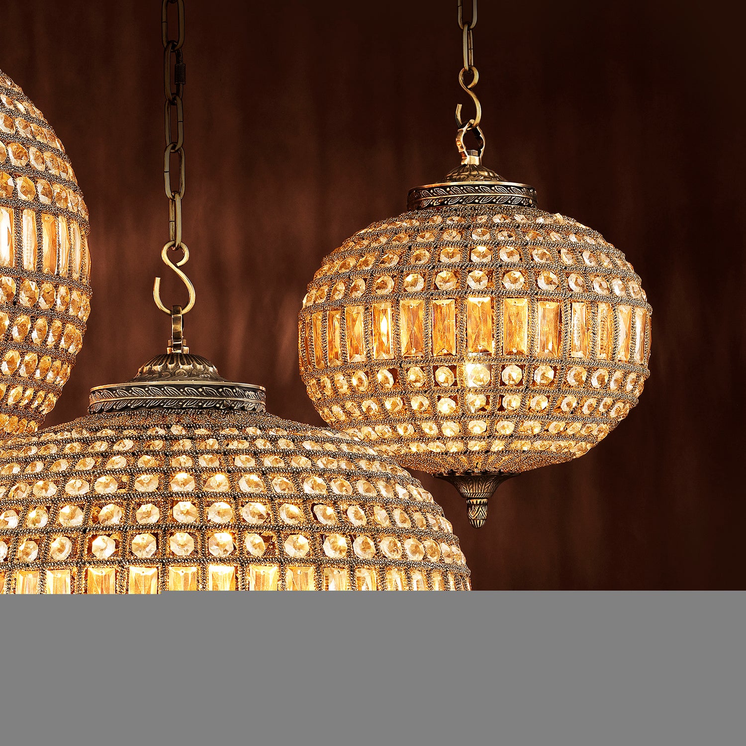 Chandelier Kasbah Oval S