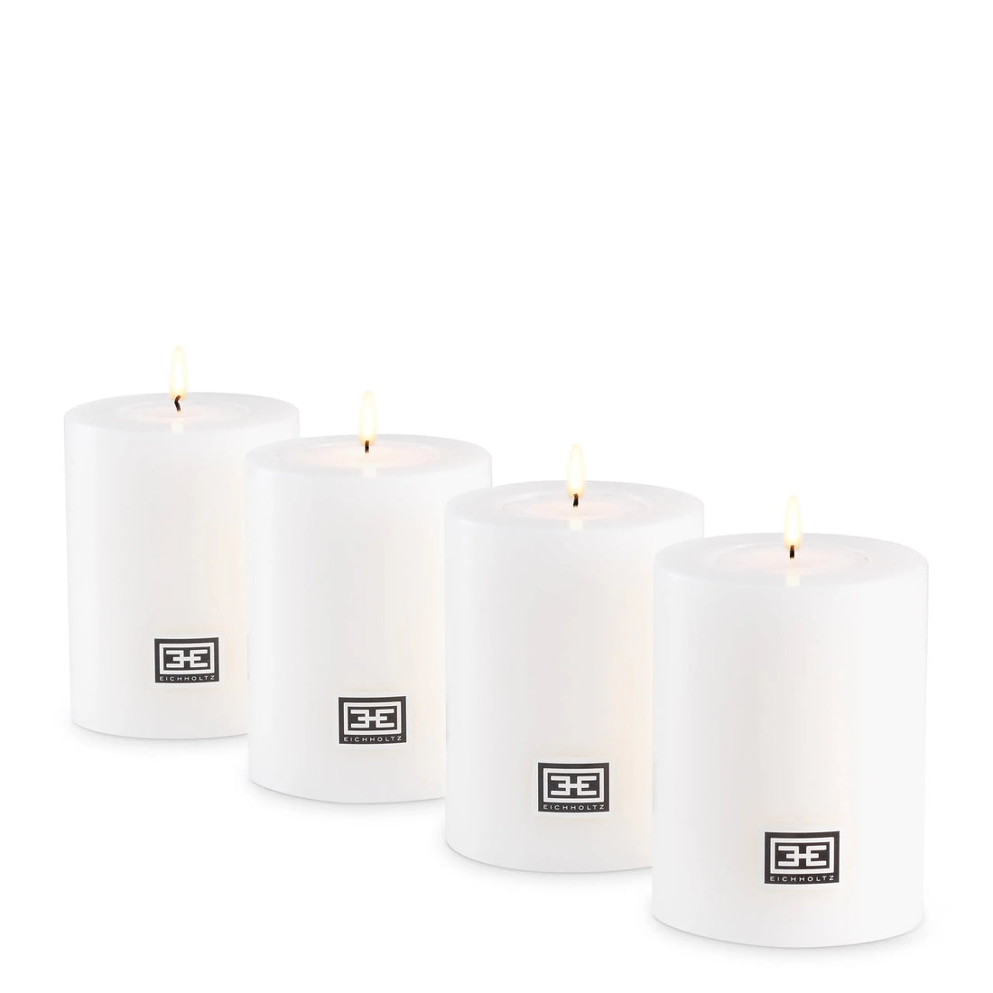 Artificial Candle ΓΈ 7 x H. 9 cm Set Of 4 Eichholtz