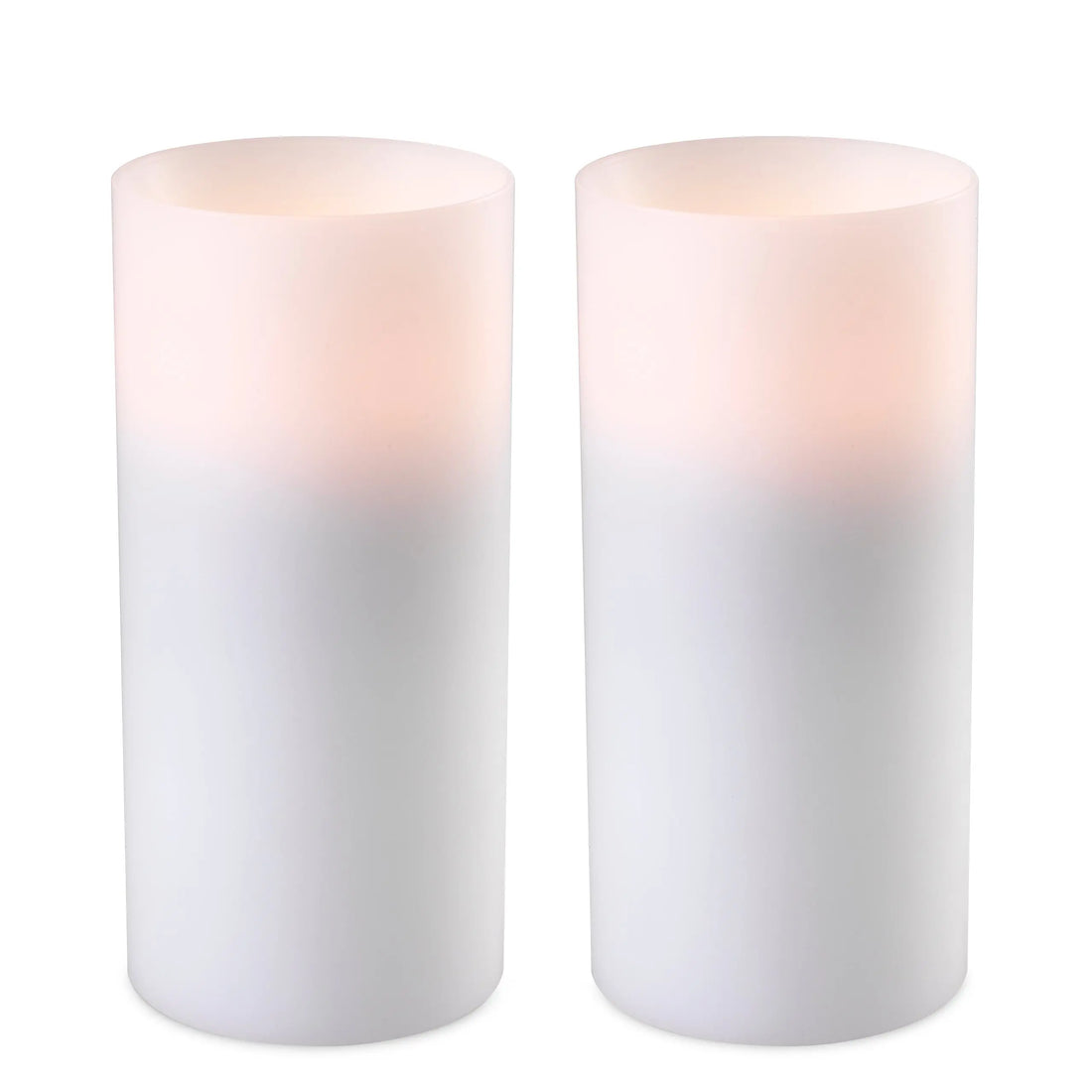 Artificial Candle deep ΓΈ 10 x H. 21 cm set of 2 Eichholtz