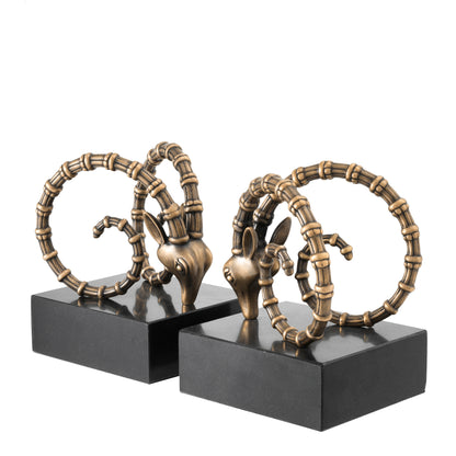 Bookend Ibex  Set Of 2 *EXPO