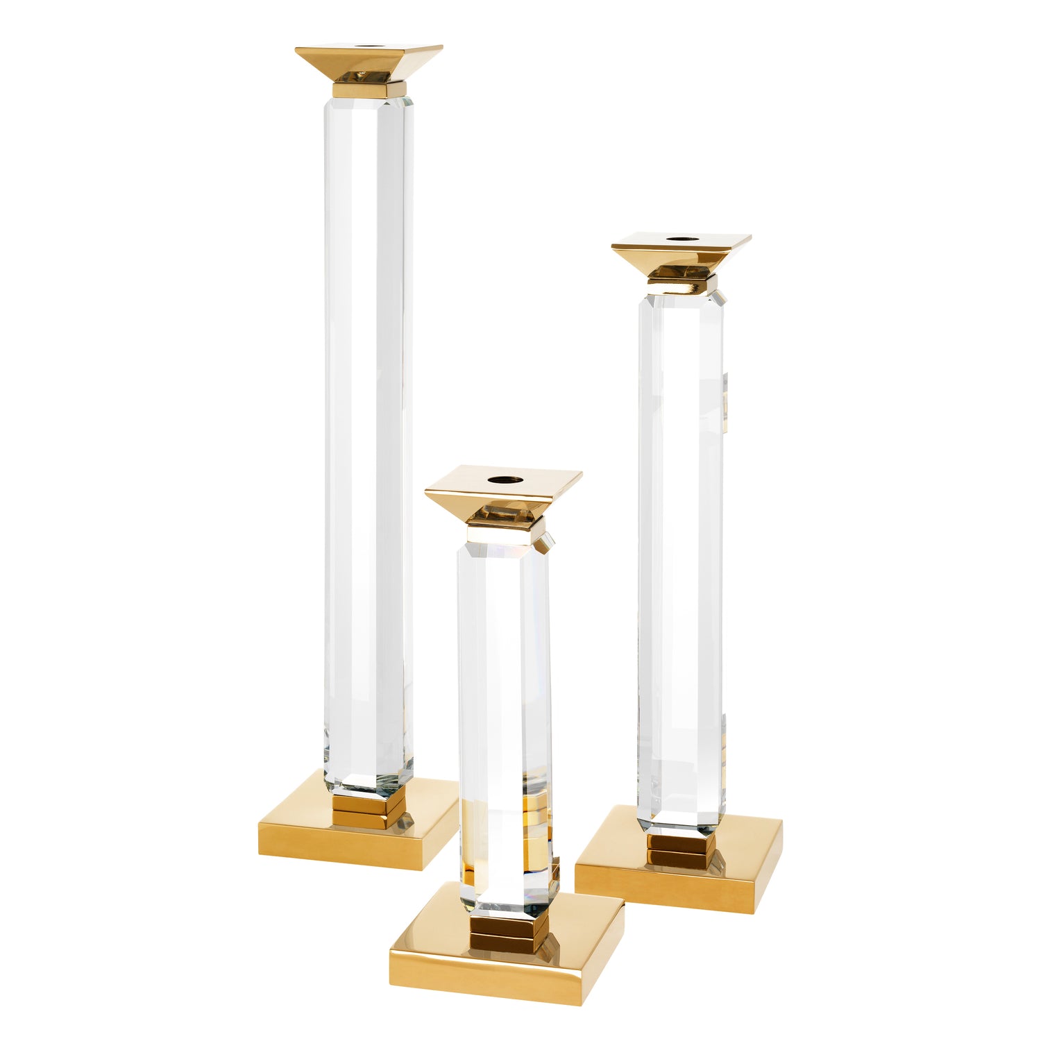 Candle Holder Livia  Set Of 3