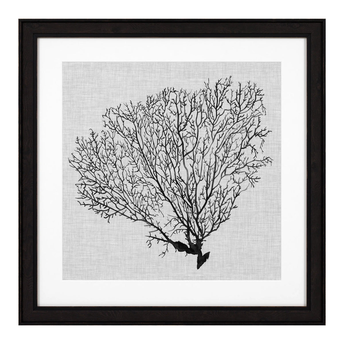 Prints Shadow Sea Fans set of 4 Eichholtz