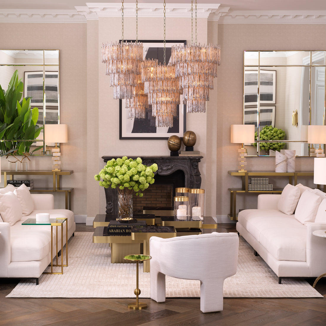 Lámpara de araña Saint Roch L