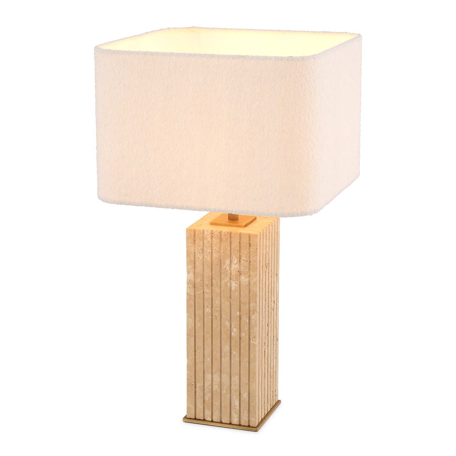 Lámpara de mesa Giova cuadrado