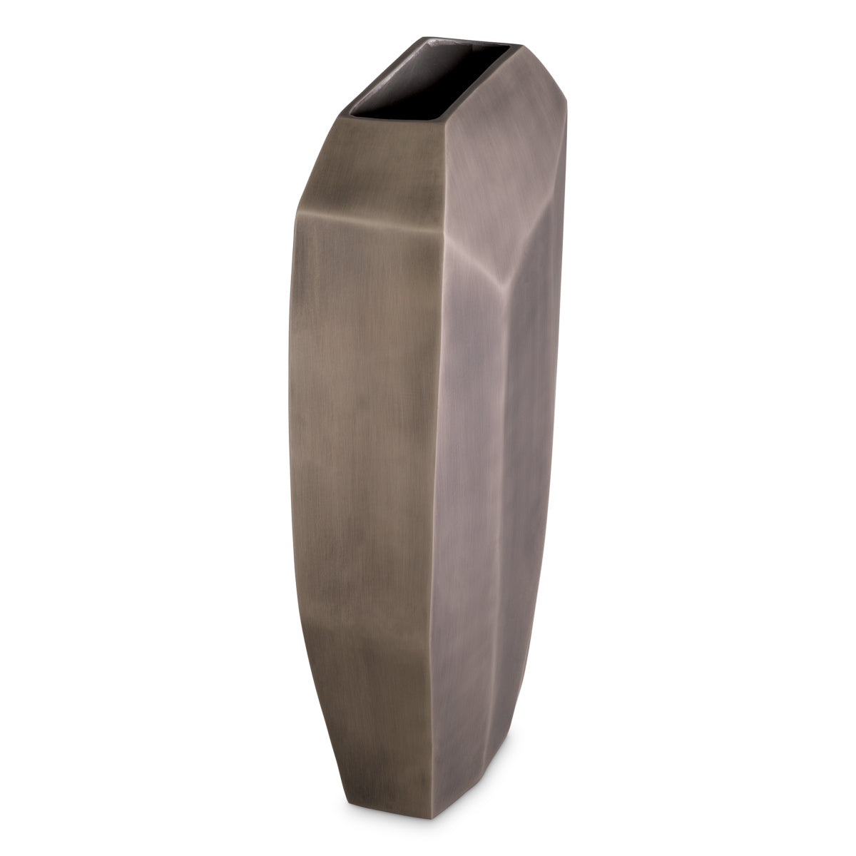 Vase Linos S matte nickel finish